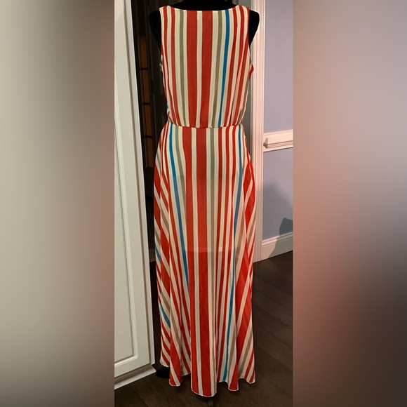 NWT Urban Cowgirl Red Light Charming Sleeveless Striped - Picture 2 of 12